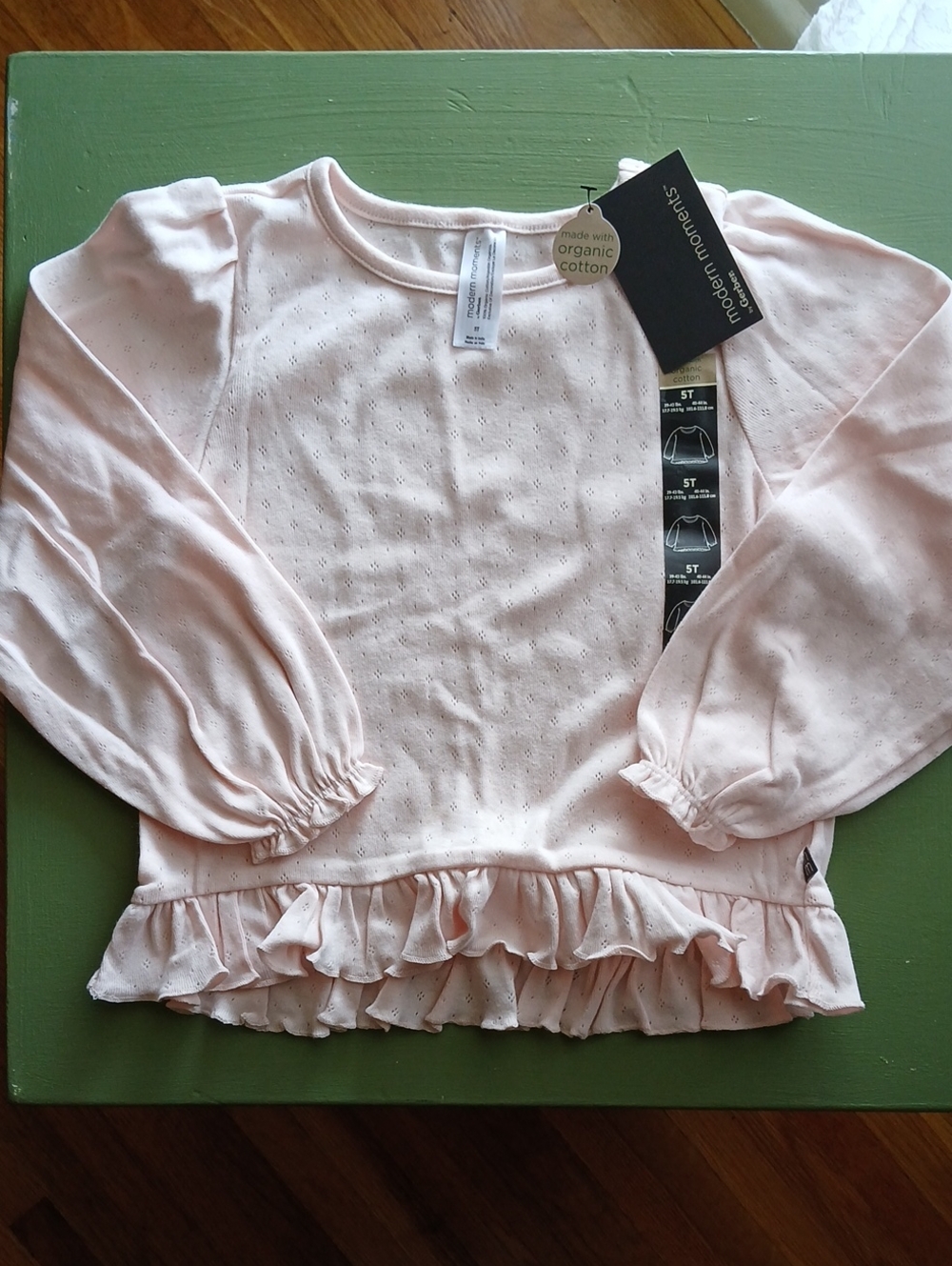 Gerber organics- L/S shirt